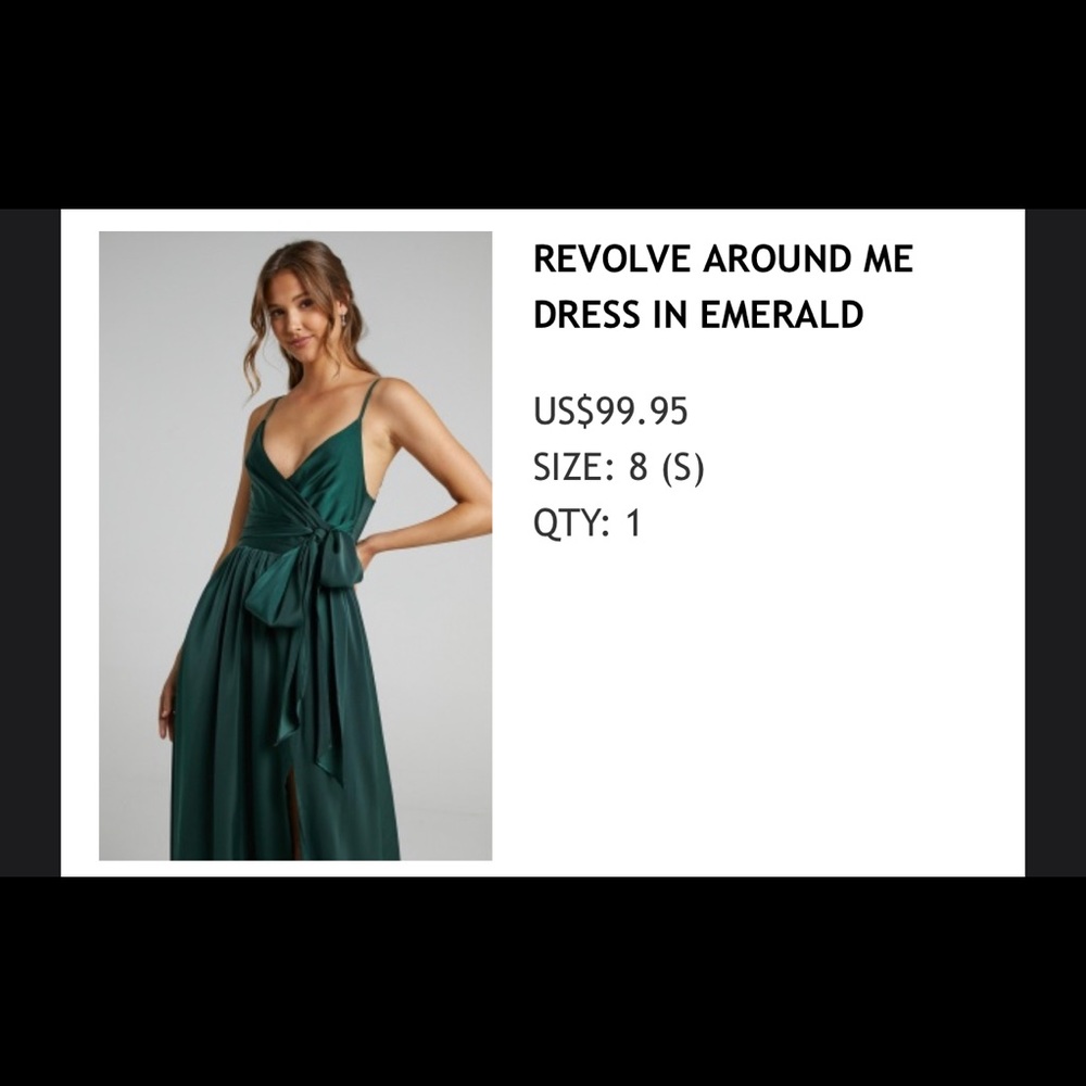 REVOLVE AROUND ME DRESS
SHOWPO